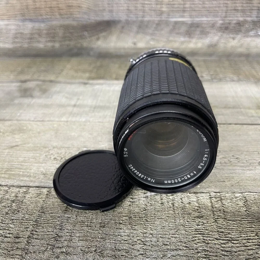 Super Paragon 1:4-5.5 80-200mm Auto Zoom Lens Untested As Is